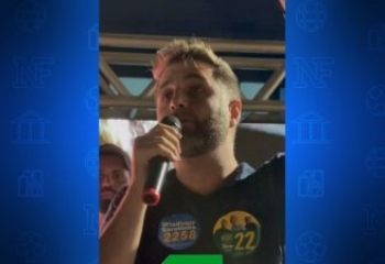 Eleito deputado federal, Wladimir Garotinho declara apoio a Douglas Ruas no 2º turno no RJ