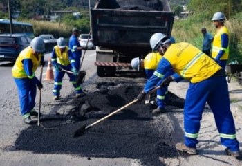 DER-RJ retoma obras na Ceramistas e recuperação de estradas estaduais