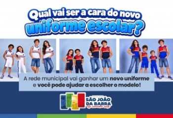Votação para definir novo uniforme dos alunos de SJB termina neste domingo