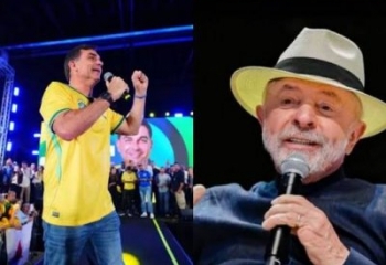 Eleições: Flávio Bolsonaro tem 48% e Lula 45%, aponta BTG/Nexus