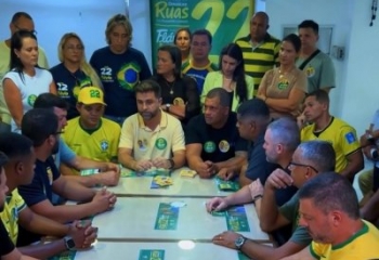 Wladimir Garotinho se mobiliza para reforçar campanha de Flávio Bolsonaro em Campos 
