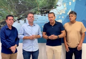 Frederico Paes recebe deputado Rosenverg Reis e reforça parcerias para Campos