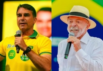 Real Time Big Data: Flávio tem 52% dos votos válidos e Lula, 48%, em empate técnico