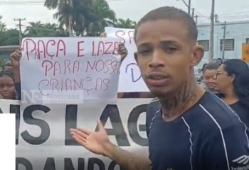 Moradores fecham BR-356 em protesto por melhorias em Martins Lage