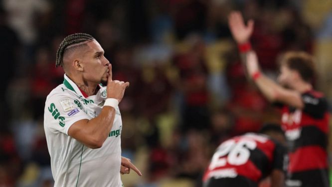 Flamengo perde para o Palmeiras no Maracanã, pelo Brasileirão 