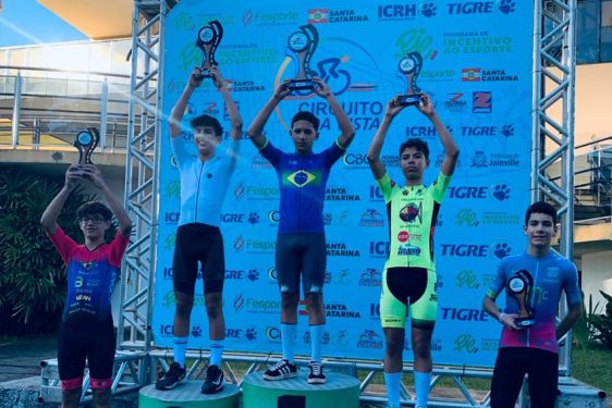 Jovem ciclista de SFI conquista dois títulos neste final de semana