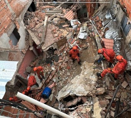 Duas crianças morrem soterradas em desabamento de casa no Rio de Janeiro