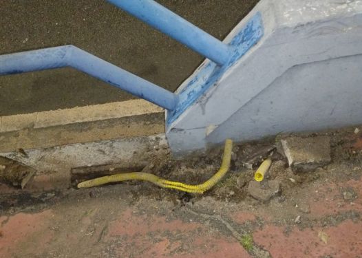 Dupla é detida por suspeita de furto de cabos na 28 de Março