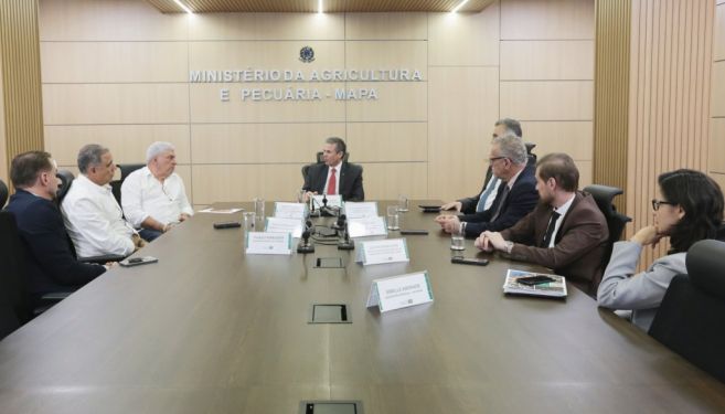 Presidente da Coagro cumpre agenda em Brasília com ministro da Agricultura