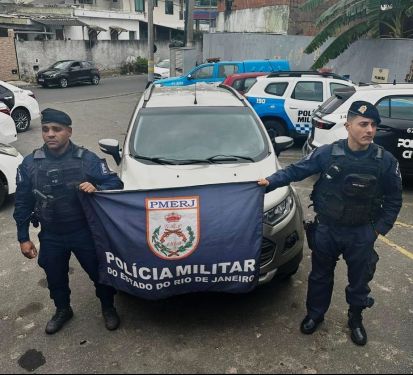 Carro com registro de roubo é recuperado pela PM em Campos 