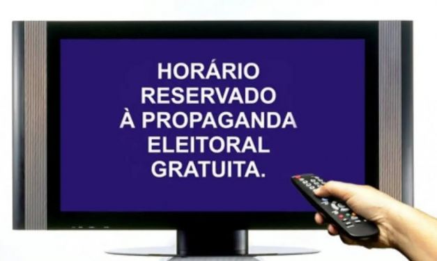 Horário eleitoral no rádio e TV começa nesta sexta