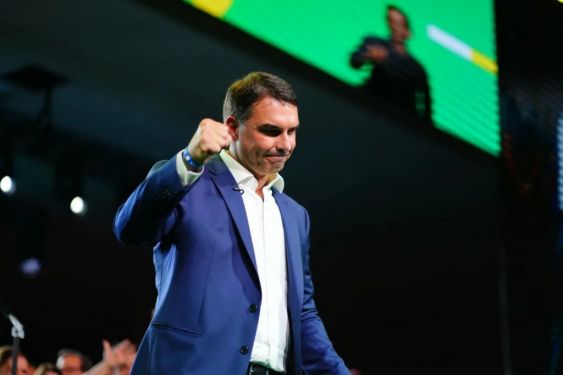 Flávio Bolsonaro cumpre agenda de campanha em Campos no próximo sábado