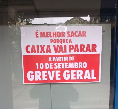 Greve da Caixa continua após empregados rejeitarem proposta