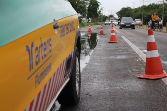 Trecho da BR-101 em Campos passa por manutenção nesta semana