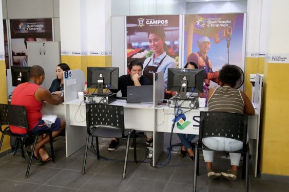 Espaço da Oportunidade disponibiliza 244 vagas de emprego nesta semana em Campos 