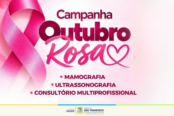Outubro Rosa: ação especial com consultas e exames gratuitos a partir desta terça-feira