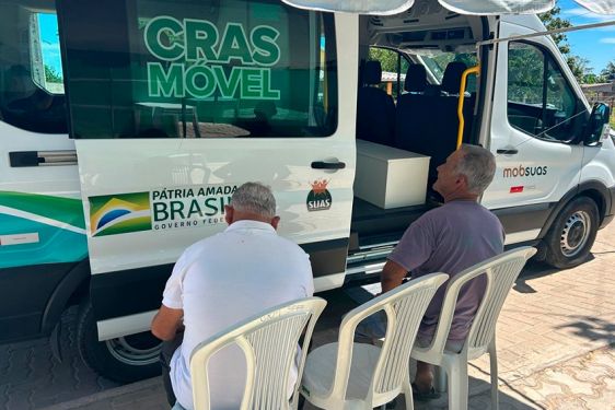 CRAS Móvel leva atualização do CadÚnico a quatro localidades; veja datas