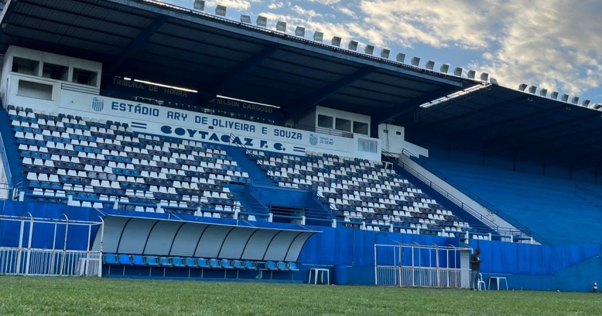 Estádio Ary de Oliveira e Souza recebe aval da Vigilância Sanitária e ...