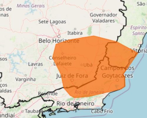INMET divulga alerta para chuva forte em Campos e Região 